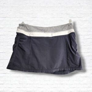 Lululemon Run Energy Grey Mini Skort Size 4
